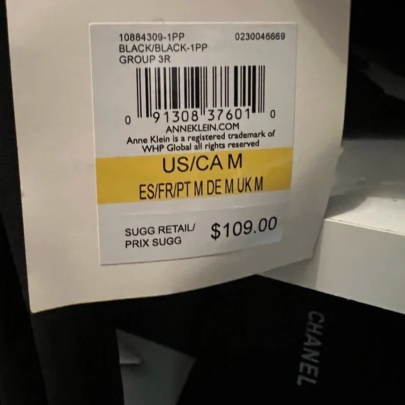 NWT Anne Klein Black bateau neck cocktail dress with illusion sleeves Sz10 - Picture 12 of 12